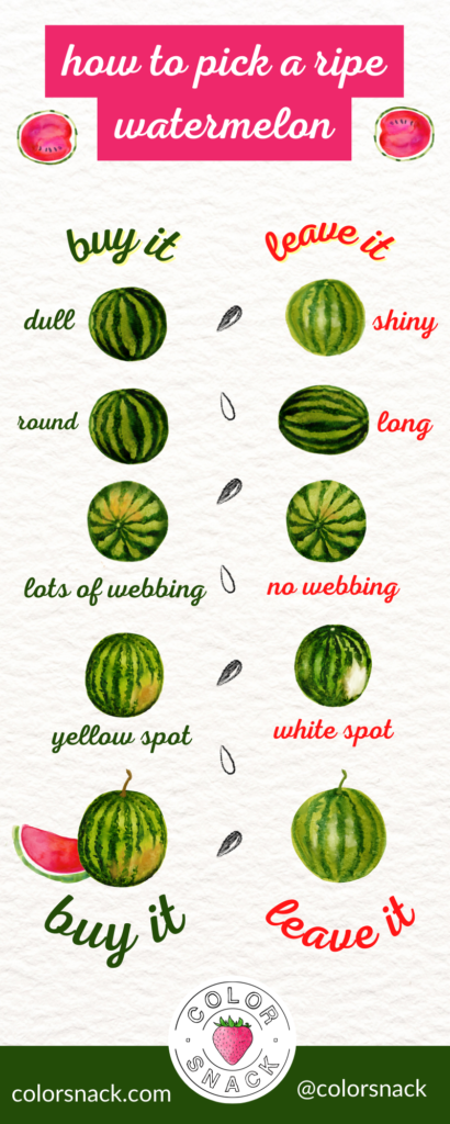 How To Pick a Ripe Watermelon