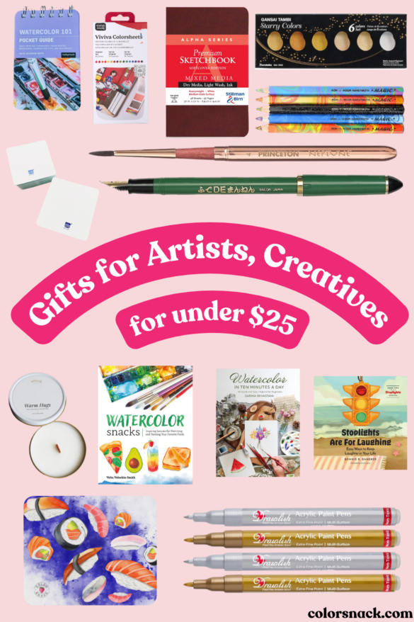 Gifts for Artists, Creatives for under $25